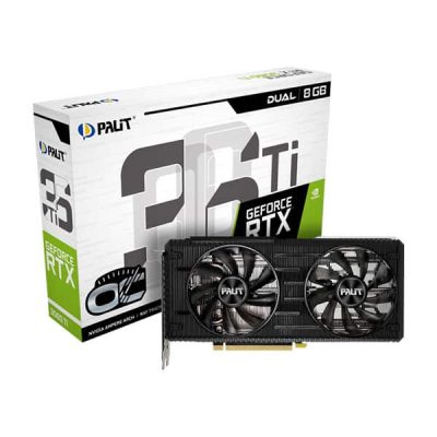 كرت شاشه PALIT GeForce RTX™ 3060 Ti Dual OC 8G