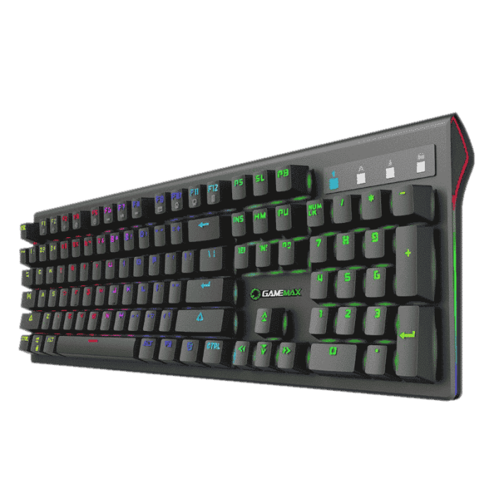 GAMEMAX KG801 Mechanical Gaming Keyboard RGB BACKLIT كيبورد