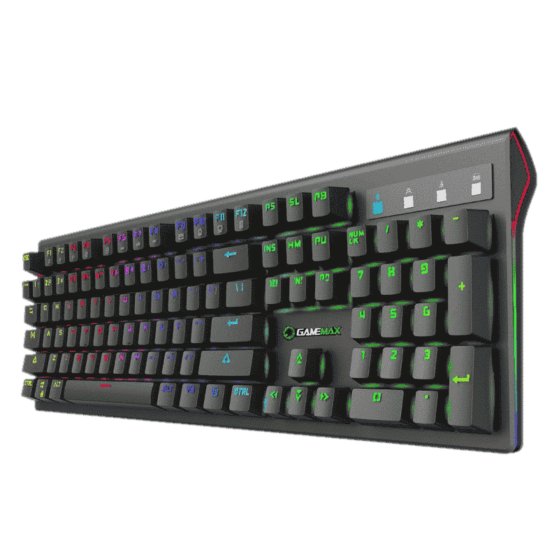 GAMEMAX KG801 Mechanical Gaming Keyboard RGB BACKLIT كيبورد