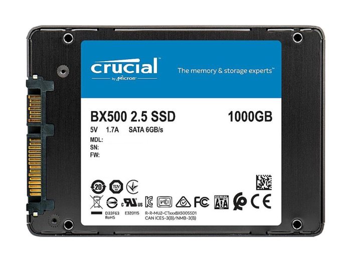 اس اس دي SSD CRUCIAL BX500-1TB