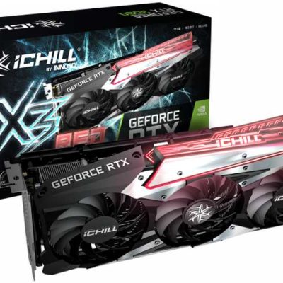 كرت الشاشة INNO3D GEFORCE RTX 3060 ICHILL X3 RED