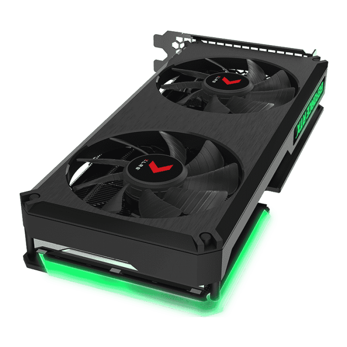 PNY GeForce RTX™ 3060 Ti 8GB XLR8 Gaming REVEL EPIC-X RGB™ Dual Fan Edition كرت شاشة