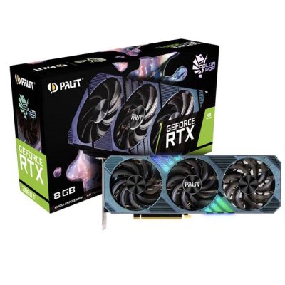 كرت شاشة RTX3060Ti COLORPOP GB GDDR6 256bit 3-DP HDMI