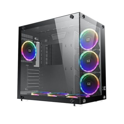 كيس قيمنق للكمبيوتر XAGATEK AQUARIUS PLUS RGB-7Fan