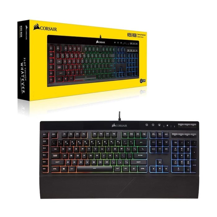 لوحة مفاتيح Corsair Gaming K55 RGB