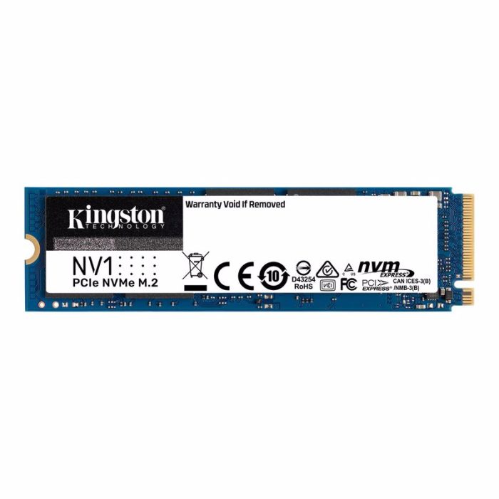 KINGSTON 250GB NV1 PCIE NVME M.2 SSD قرص صلب داخلي