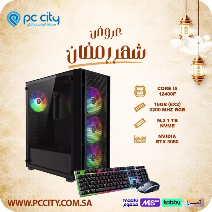 I5-12400F,RAM 16GB,RTX 3050-8GB