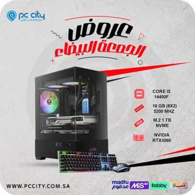‏‏بي-سي-core-i5-14400f-rtx-3060 - 12gb