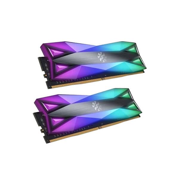 XPG SPECTRIX D60G DDR4 (2 x 8GB) 16GB RGB 3000MHZ Memoryرامات الكمبيوتر