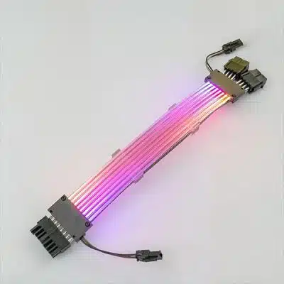 RGB LED Music Sensor Sound Contro-توصيلةكرت شاشة RGB-highend -ARGB 6+2PIN GPU Extension Cable-متوفر بافضل الاسعار لدي pccity