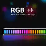 RGB LED Music Sensor Sound Control -سنسور موسيقي RGB -highend -D-10 3D RGB SOUND PICK LIGHT -sensor music rgb متوفر بافضل الاسعار لدي pccity