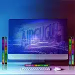 RGB LED Music Sensor Sound Control -سنسور موسيقي RGB -highend -D-10 3D RGB SOUND PICK LIGHT -sensor music rgb متوفر بافضل الاسعار لدي pccity