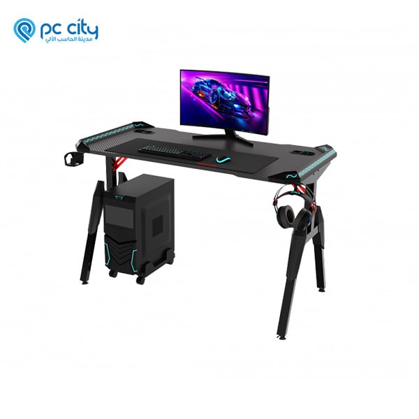 Gaming table v120 RGB-طاولة ألعاب highend في 120 اضاءة متغيرة الالوان - طاوله قيمنج -طاوله قيمنج -افضل طاوله العاب - طاوله العاب متغيرة الالوان