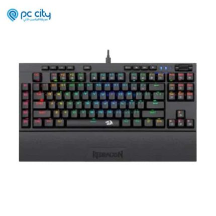 Redragon K596 VISHNU 2.4G Wireless الوضع اللاسلكي والسلكي يتميز بأوضاع سلكية ولاسلكية مزدوجة. إعداد لاسلكي سهل مع دونجل مضمن يسمح بالاتصال بزمن انتقال منخفض