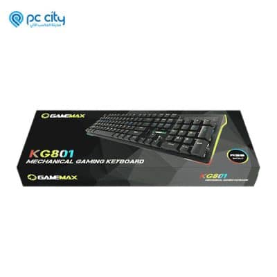 GAMEMAX KG801 Mechanical Gaming Keyboard RGB BACKLIT كيبورد تجدون أفضل كيبورد قيمنق من مدينة الحاسب الآلي الاول في المملكة العربية السعودية اطلب الان