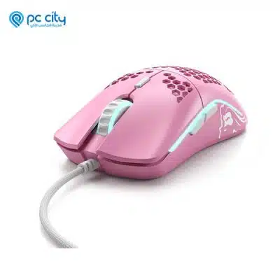 ماوس قيمنق glorious model o pink rgbماوس العاب كمبيوتر من بين افضل ماوس جيمنق صمم خصيصا لاقوى الالعاب