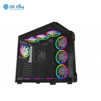 كيس العاب CASE HIGHEND COVID 55 PLUS كيس كمبيوتر يدعم لوحه ام اي تي اكس ATX و M-ATX بسماكه معدن 0.8 ملم اشتري الان من متجر بي سي سيتي