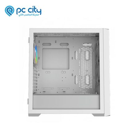 كيس العاب AIR DAYNAMIC-5000X EATX Gaming case highend white كيس كمبيوتر يدعم لوحه ام اي تي اكس ATX و M-ATX بسماكه معدن 0.8 ملم اشتري الان من متجر بي سي سيتي