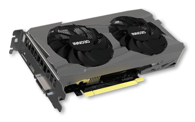 ⁦كرت شاشة INNO3D RTX 3050 6GB TWIN X2⁩ - الصورة ⁦3⁩