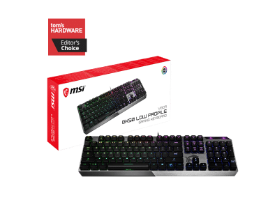 MSI KEYBOARD GAMING VIGOR GK50 LOW PROFILE