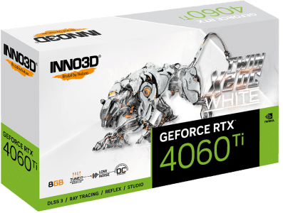 INNO3D RTX 4060 Ti 8GB TWIN X2 OC WHITE - الصورة 2