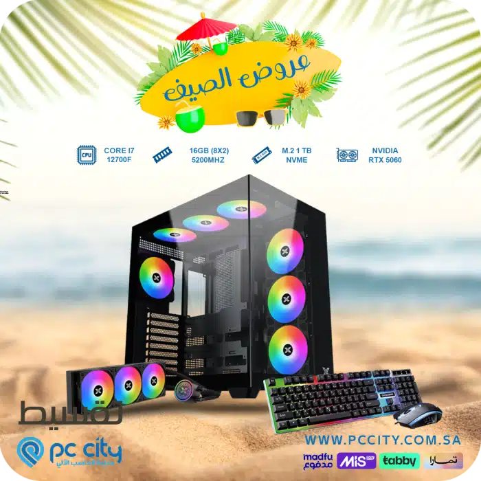 بي-سي-core-i7-12700f-rtx-5060-RAM-16GB-DDR5